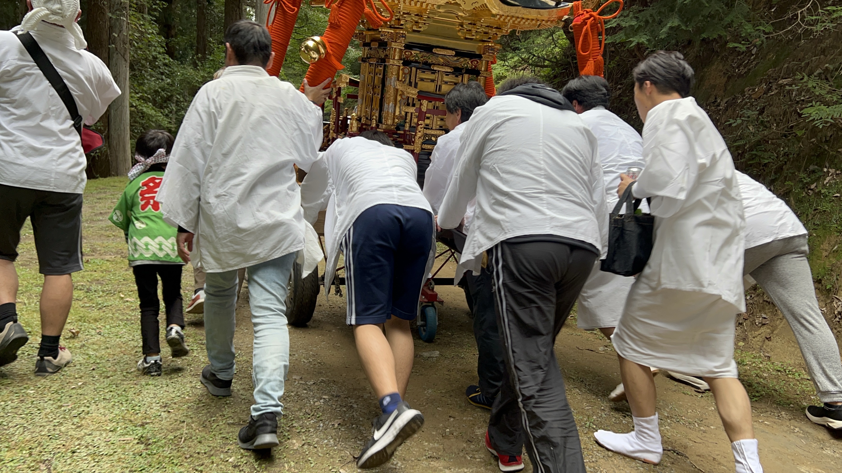 八幡神社祭り（本番）