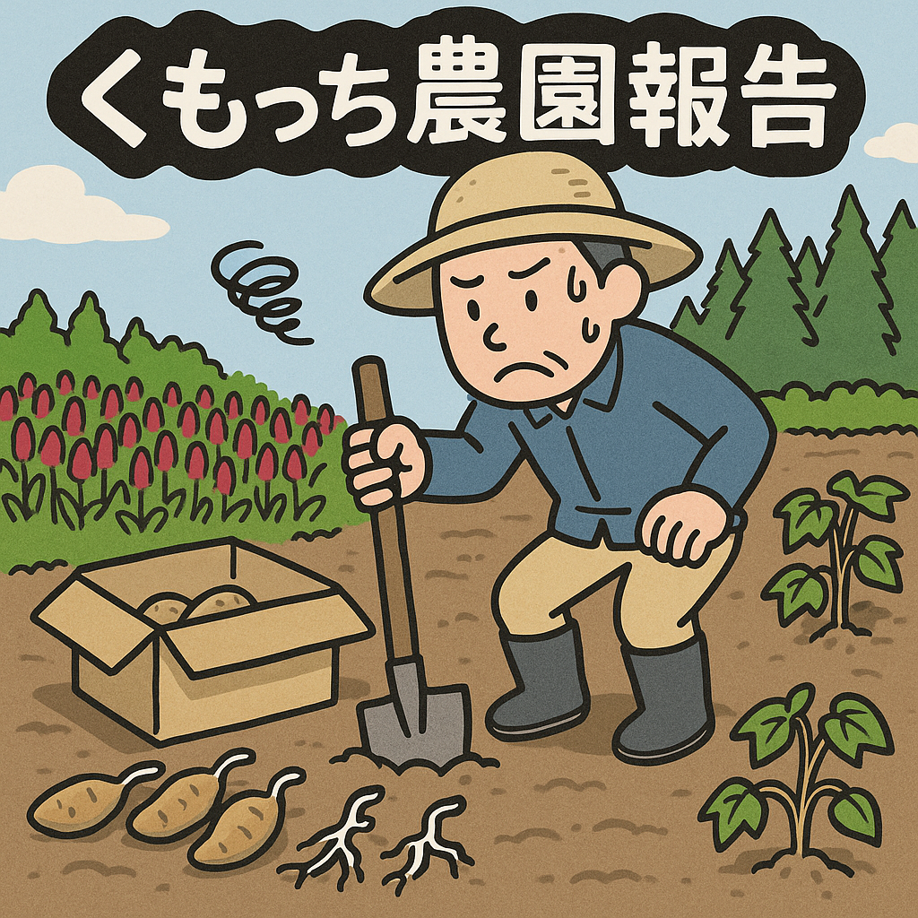 くもっち農園報告
