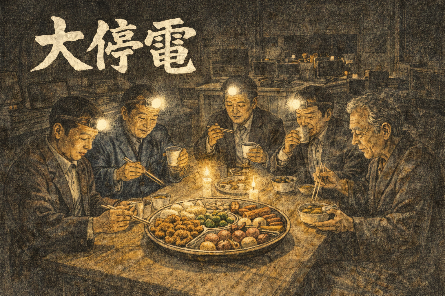 闇夜の忘年会