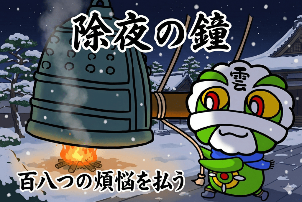 龍雲寺　恒例　除夜の鐘